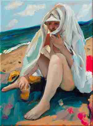 Jenna Gribbon Beach Whities 2020 courtesy Gnyp Gallery Berlin