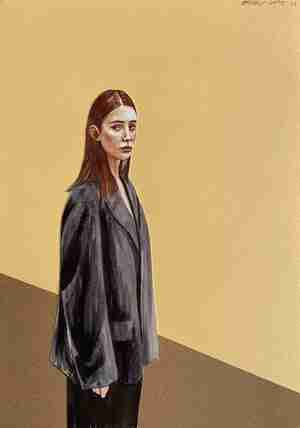 Untitled 2 pen inkt en collage op papier pen ink and collage on paper 29 7 x 21 cm Bryan Ley