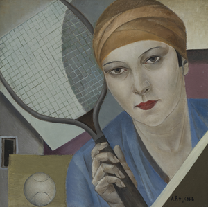 Aleksandra Beļcova Tennis Player 1927 Collection of the Latvian National Museum of Art Riga photo Normunds Brasliņš Pictoright