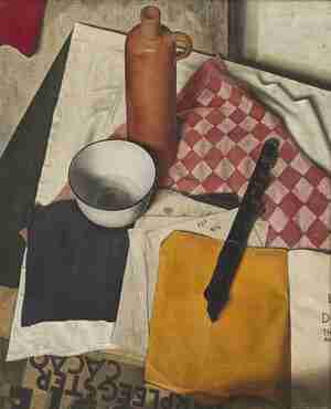 Dick Ket Still Life with Flute 1932 Collectie Museum MORE Gorssel Ruurlo photo Peter Cox