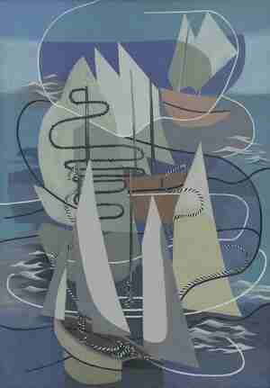 Ester Šimerová Martinčeková Sailing Boats 1936 Slovak National Gallery Bratislava photo webumenia sk Pictoright