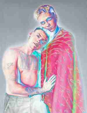 Anya Janssen Warmbluter II 2022 olieverf op doek 130 x 100 cm c Pictoright