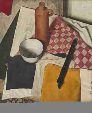Dick Ket Still Life with Flute 1932 Collectie Museum MORE Gorssel Ruurlo photo Peter Cox