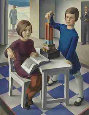 Ernst Nepo Keller Family Portrait 1929 Verein Tiroler Landesmuseum Ferdinandeum Innsbruck photo Johannes Plattner Dr Ernst Nepo en Marjan Nepo