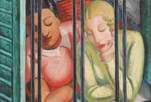 Kiril Tsonev Women Listening to Marimba Music 1935 Sofia City Art Gallery photo Svetla Georgieva