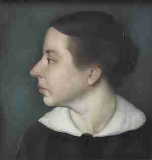 Lowres Jan Mankes Portret van Annie Zernike 1918 collectie Museum MORE print
