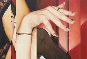 Bobbi Essers Nothing Makes Me Feel As Good 2025 oil on canvas Private Collection Mr Ralphio Louis Photo courtesy of Unit London