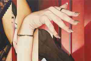 Bobbi Essers Nothing Makes Me Feel As Good 2025 oil on canvas Private Collection Mr Ralphio Louis Photo courtesy of Unit London