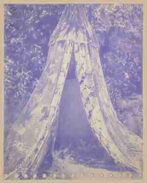 Robin Wen Blue Rave 2025 ballpoint on paper Private Collection photo courtesy of artist