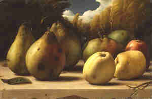 Pyke Koch Stilleven met appels en peren ca 1944 1946 Dordrechts Museum Aankoop met steun van Vereniging Rembrandt en schenker uit Dordrecht 1993 Pictoright