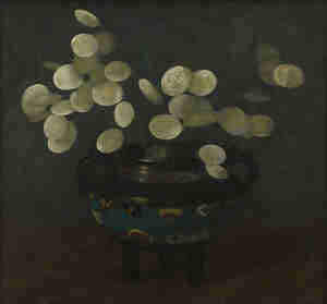 Jan Mankes Judaspenning in Japanse vaas 1915 collectie Museum MORE